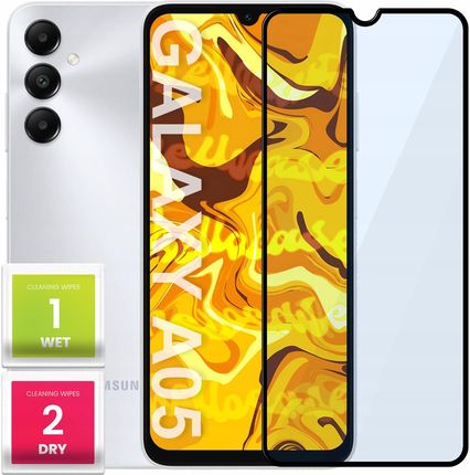 Hello Case Szkło Hartowane Do Samsung Galaxy A05 A05S Pełne Na Cały Ekran Folia 5D