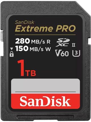 SANDISK SDSDXEP-1T00-GN4IN KARTA SANDISK EXTREME PRO SDXC 1TB - 280/150 MB/s V60 UHS-II