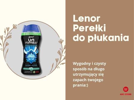 Lenor Perełki Do Płukania Niebieski Alpine Granulki Perfumowany 224g -  Opinie i atrakcyjne ceny na Ceneo.pl
