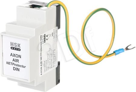 AXON [AIR Net Protector DIN] - sieciowe zabezpiecznie przeciwprzepięciowe w szafach sterowniczych (1 kanał dla sieci 10/100/1000 Mb/s, UTP/STP, plasti