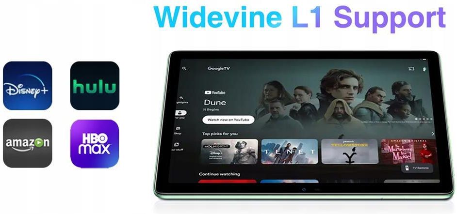 фото Планшет Doogee T10S 6/128GB LTE Mint Green