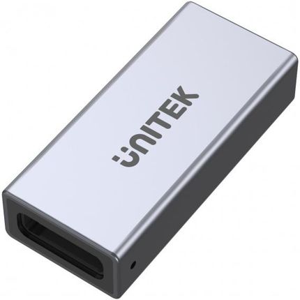 Łącznik USB TYP-C(F) - USB TYP-C(F) Unitek  8K 40Gbps 240W (A1036GY)