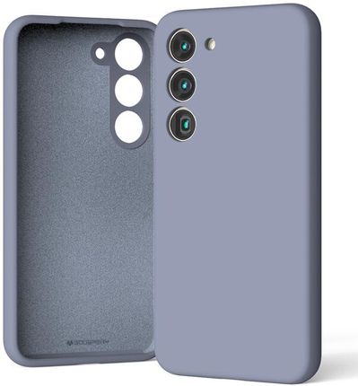 Mercury Silicone Case Samsung S23 Fe 5G Lavender Gray Lawendowy