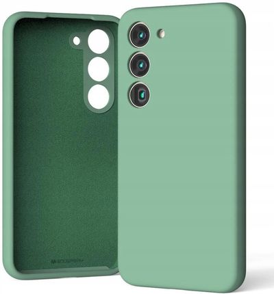 Mercury Silicone Case Samsung S23 Fe 5G Green Zielony