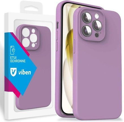 Viben Etui Obudowa Liquid Iphone 15 Pro Kolor Fioletowy