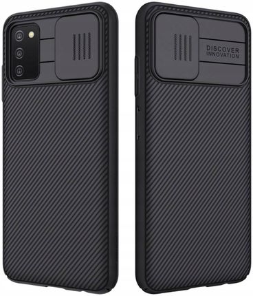 Nillkin Etui Samsung Galaxy A03S Camshield Czarne