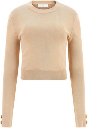 Damski Sweter Guess Sophie RN LS Top Swtr W4Rr52Z3D60-G1L7 – Brązowy