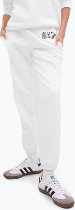 Spodnie damskie GAP V-Gap Heritage Jogger optic white