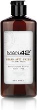 Zdjęcie MAN42 Balsam do Brody ANTI FRIZZ Przeciw Puszeniu Zmiękczający Zarost 200ml - Łaziska Górne