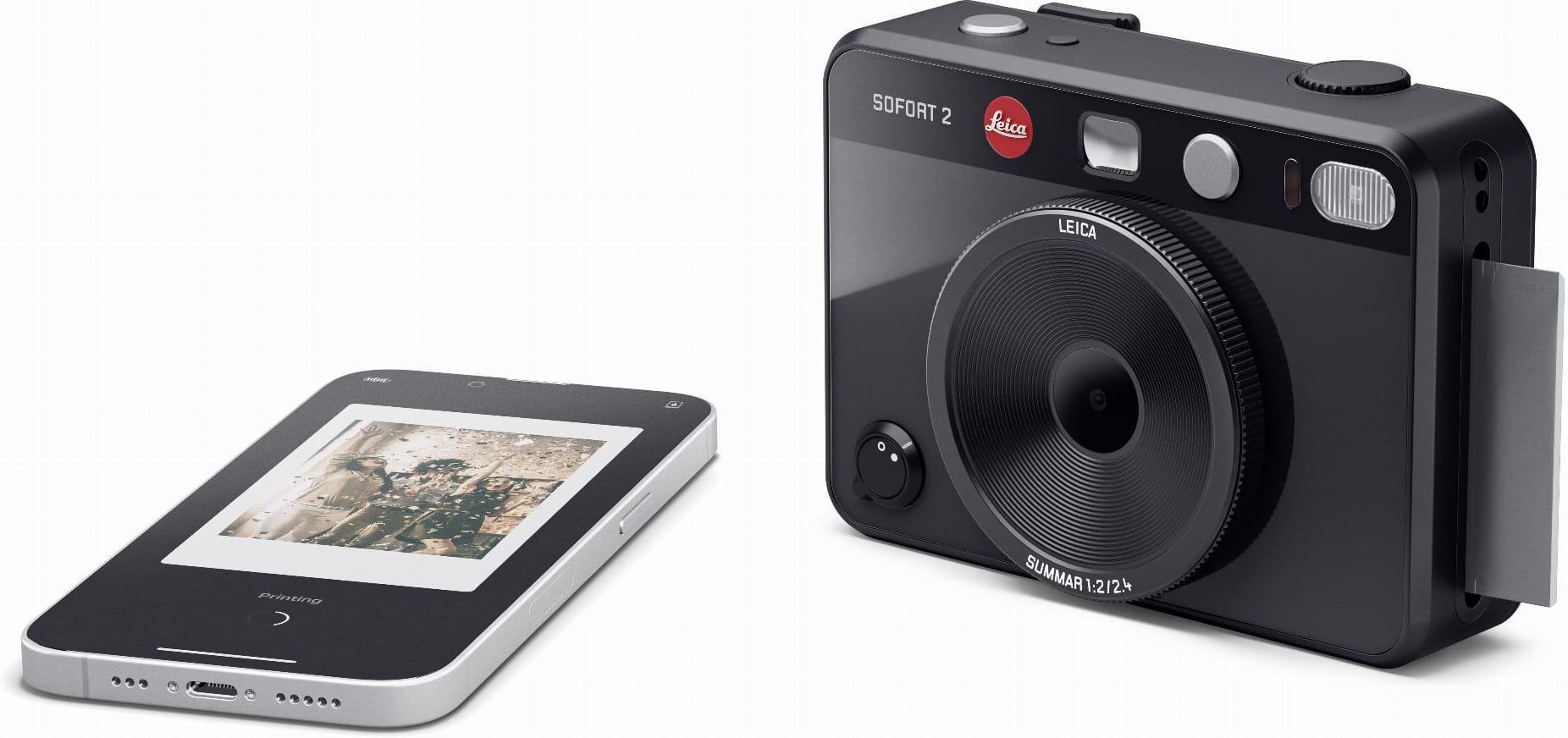 фото Фотокамера миттєвого друку Leica Sofort 2 Black