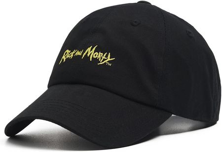 Cropp - Czarna czapka z haftem Rick and Morty - Czarny
