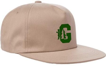 czapka z daszkiem GRIZZLY - Evergreen Unstructured Snapback Hat (KHAK) rozmiar: OS