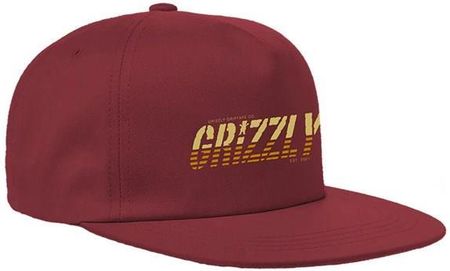 czapka z daszkiem GRIZZLY - Tahoe Unstructured Snapback Hat (BUR) rozmiar: OS