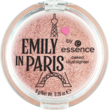 Essence Emily In Paris Rozświetlacz Wypiekany Odcień Rumenilo 8G