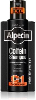 Alpecin Coffein Shampoo C1 Black Edition Szampon Z Kofeiną Dla Mężczyzn Stymulujący Wzrost Włosów 375ml