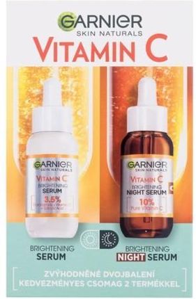 Garnier Skin Naturals Vitamin C Zestaw Do Pielęgnacji Skóry 2X30Ml