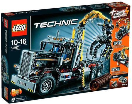 LEGO 9397 Technic Ciężarówka Do Transportu Drewna
