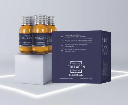 Collagen Zyskaj Zdrowie płyn doustny, 15 buteleczek +1 GRATIS x 30ml