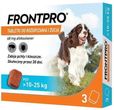 FRONTPRO 25-50 kg Tabletki Do Rozgryzania I Żucia Dla Psów 136mg Afoksolaner