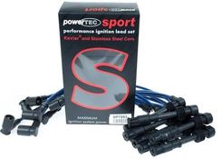 Powertec Przewody Zapłonowe Audi V8 100 S6 3.6 4.2L 91-97 Czerwone