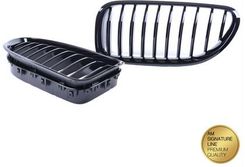 Mtuning Grill Sportowy Pojedyncze Żeberka Gloss Black Bmw 6 (F13) Coupe (F12) Cabrio (F06) Gran 2011-2018