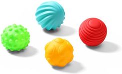 Zdjęcie Babyono Piłeczki Sensoryczne Zestaw 4Szt. - Tychy