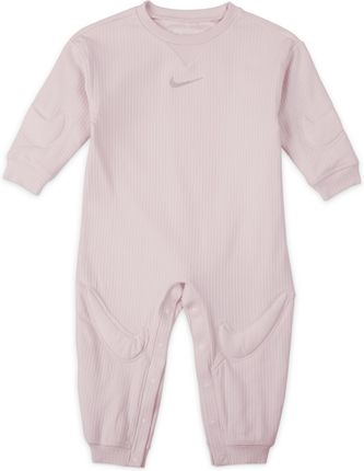 Pajacyk z kapturem dla niemowląt Nike „Ready, Set” - Różowy