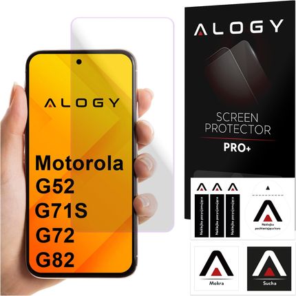 Alogy Szkło Hartowane Do Motorola Moto G52 G71S G72 G82 Na Ekran Screen Protector Pro 9H