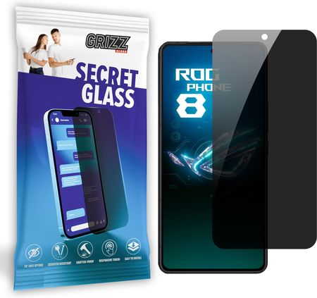 Grizzglass Sekretne Szło Hybrydowe Do Asus Rog Phone 8 Prywatyzujące Grizz Secretglass