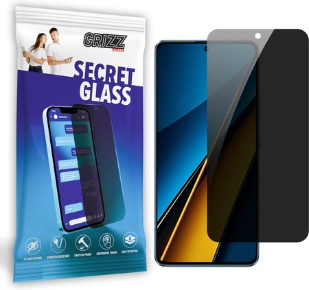 Grizzglass Sekretne Szło Hybrydowe Do Xiaomi Poco X6 Prywatyzujące Grizz Secretglass