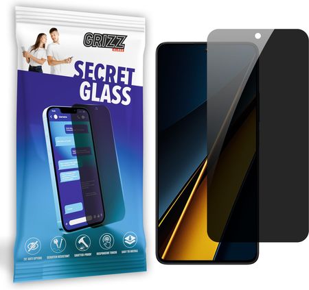 Grizzglass Sekretne Szło Hybrydowe Do Xiaomi Poco X6 Pro Prywatyzujące Grizz Secretglass