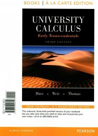 University Calculus: Early Transcendentals, Books A La Carte Plus ...