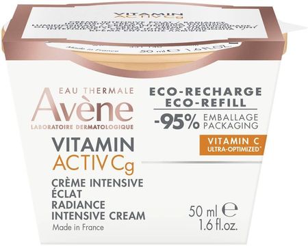 Avene Vitamin Activ Cg Krem Intensywnie Rozjaśniający Eco-Refill 50ml