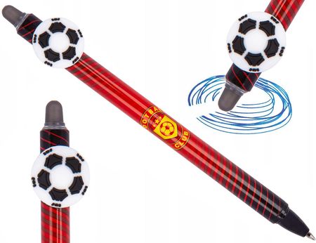 Colorino Wymazywalny Długopis Automatyczny Szkolny Football Piłka Nożna
