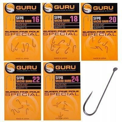 Ami Da Pesca Guru Fine Wide Gape Vanga Fine - Ganci Grossi - Nuovi