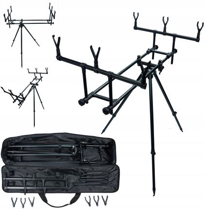 ROD POD WĘDKI 3 STANOWISKO KARP - GRUNT STOJAK - FHRP10A