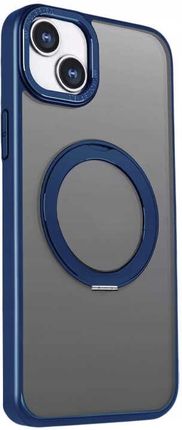 Telforceone Nakładka Do Iphone 14 Pro Max 6,7" Mag Ring Rotating Granatowy