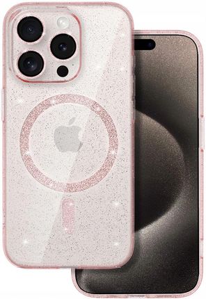 Toptel Glitter Magsafe Case Do Iphone 11 Różowy Clear