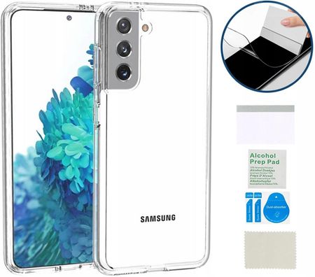 Martech Etui Przezroczyste 2Mm Do Samsung Galaxy S21 S30 Folia Hydrożelowa Tpu