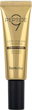 Farmstay Peptide9 Super Vitalizing Eye Cream Przeciwzmarszczkowy Z Peptydami 50ml