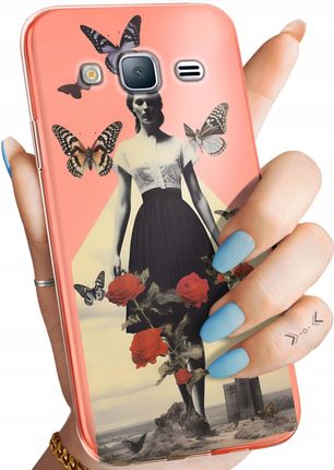 Hello Case Etui Do Samsung Galaxy J3 2016 Collage Retro Vintage