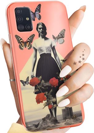 Hello Case Etui Do Samsung Galaxy A51 5G Collage Retro Vintage
