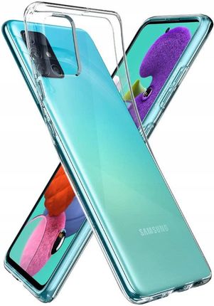 Telforceone Etui Clear Case Guma Szkło Do Samsung Galaxy A51