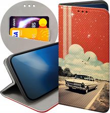 Hello Case Etui Z Klapką Do Iphone 15 Plus Collage Retro Vintage Futerał