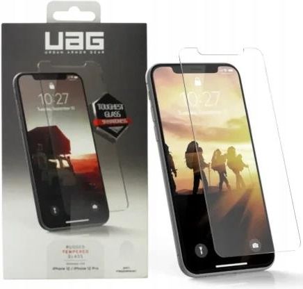 UAG Rugged Tempered Glass 9H do Apple iPhone 12 Pro