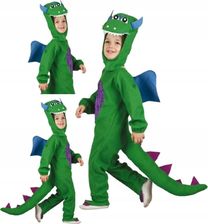 Zdjęcie Madej Strój Dinozaur Kombinezon Z Kapturem 98 104 Cm - Sośnicowice