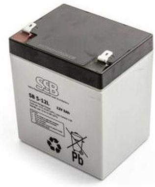 Akumulator SBL 5-12L SSB 5Ah AGM 5000mAh 12V 60Wh