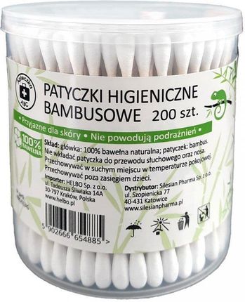 Apteczka ABC Patyczki higieniczne bambusowe, 200szt.