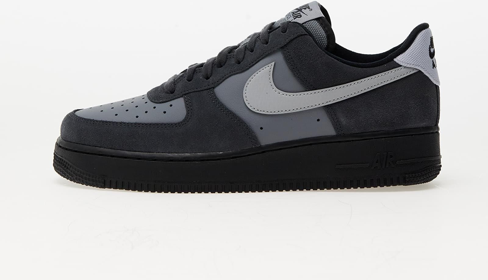 Air Force Szare Zamszowe Nike Air Force LV8 Anthracite/ Wolf Grey