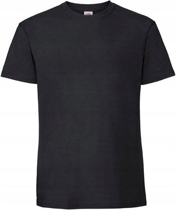 Modne Koszulki Męskie Bawełna T-shirty Black 3XL